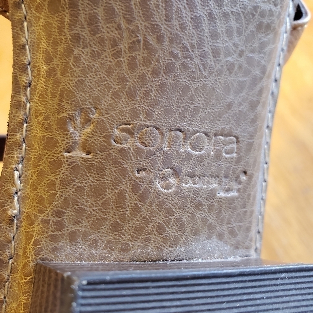 Sonora Brown Leather Sandals sz 9M - Picture 9 of 13